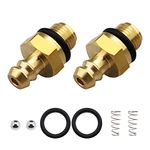 2 Sets High Pressure Washer Soap Injection Jets Kit 190593GS 190635GS 203640GS Brass Barbs Check Valve Balls with Springs O-Rings