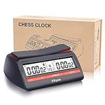[2023 New] Xflyee Chess Clock - Digital Chess Timer, Available for Portable Timer for Board Games and Chess with Bonus and Delayed Countdown Function Gifts