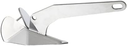 Garvee Upgraded Boat Anchor, 316 Stainless Steel Delta-Style Anchor, Heavy Duty Triangular Anchor 11lbs / 17lbs / 22lbs Wing Style Triangle Anchor