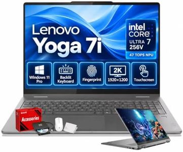 Lenovo Yoga 7i 2-in-1 Laptop, Copilot+ Ai Laptop 2026, 16" 2K IPS Touch