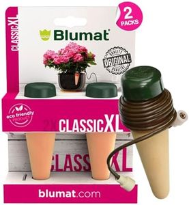Blumat Plant Watering Devices | Classic XL Self Watering Planter Insert | Automatic Drip Plant Watering Stakes for Pots | Prevents Overwatering and Underwatering for Healthy Growth | 2 Pack