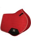 Woof Wear Close Contact Saddle Cloth - Royal red - Anatomic shaping with high wither design - Girth strap separation loops