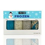 The Select Aisle Frozen Sprinkles – 100g [Cake Decorations Kit / Bundle| Combination Sprinkles | Cake Toppers| Multicolor Sprinkles/ Vermicelli/ Strands | Frozen Themed Sprinkles | Rainbow Sprinkles |Baking Decor ]