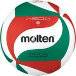 Molten Volleyballs BGR7-VY Volleyballs White/Green/Red 5