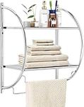 Giantex 2-Tier Wall Mount Towel Rac