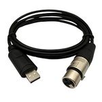 DSD TECH USB to DMX Interface Cable with FTDI Chip - 5.9FT