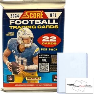 2024 Panini Score Football NFL Jumbo Blaster Value Pack with 22 Trading Cards + Toploader! STREETCARDS!