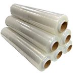 2 x Pallet/StretchWrap/Shrink Wrap Packaging Cling Film - 400mm x 150m Pallet Stretch Wrap for Moving Home, Furniture, Luggage and Parcel