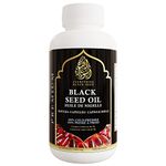 Black Seed Oil Capsules - 1000mg, 120 Softgels, Cold-Pressed, RAW | Non-GMO | 100% Natural, 3X% Thymoquinone (Black Cumin Seed Oil, Nigella Sativa)