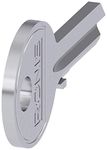 Siemens 3SU19500FB800AA0 Key for Key-Operated Switch RONIS Lock Number SB30, Black