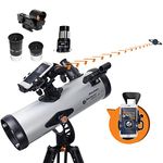 Celestron – StarSense Explorer LT 114AZ Smartphone App-Enabled Telescope – Works with StarSense App to Help You Find Stars, Planets & More – 114mm Newtonian Reflector