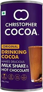Christopher Cocoa, Drinking Chocolate Cocoa Powder, Dark No Sugar, 200g