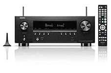 Denon AVR-S970H 8K AV Receiver, 7.2ch Home Cinema Amplifier, Dolby Atmos, DTS:X, Dolby Surround Sound, and DTS Neural:X, Alexa Compatible, Bluetooth, AirPlay 2 and HEOS Built-in Multiroom Audio, Black