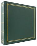 MCS Library Collection 400 Pocket 4"x6" Photo Album in Green