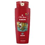 Old Spice Wild Bearglove Scent Body Wash for Men, 473 mL,Packaging may vary