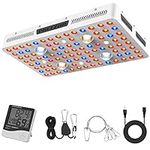 Phlizon COB Series 2000W LED Plant Grow Light,with Thermometer Humidity Monitor,with Adjustable Rope,Full Spectrum Double Switch Plant Light for Indoor Plants Veg and Flower- 2000W