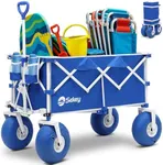 Heavy Duty Beach Wagon with 9" Big 