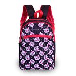 HYDER Kids 20L Small Kitty Pattern Cartoon Best Stylish Waterproof Lightweight Casual/Picnic/Tuition/School Bag/Backpack for Children Boys And Girls (Wine)