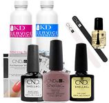 CND Shellac Starter Kit Manicure and Pedicure Set, Field Fox