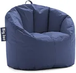 Big Joe Milano Beanbag Chair Navy S