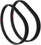 119214000 BandSaw Drive Belt for Craftsman 10 Inch Band Saw 1/3 HP Motor 1-JL22020003 119.214000 124.214000 351.214000 (Ribbed Belt) - 2 Pack