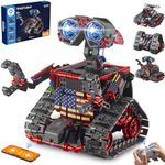 Sillbird Technic 4in1 Remote App-Controlled Robot Building Kit, Educational STEM Toys Coding Robotic Set Science Programmable Stunt Racer Creative Gifts for Boys Girls Ages 6+, New 2024 (560 Pieces)