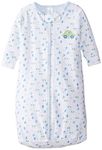 Spasilk Baby-Boys Newborn 100% Cotton Sleep Bag Sack, Blue Car, O/S (18lbs)