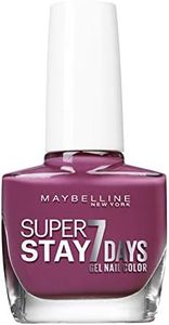 Maybelline New York Professional Nail Polish - Gel Technology - Super Stay 7 Days - Mauve On (255)