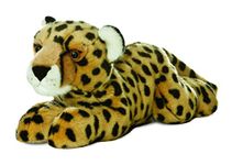 Aurora, 31425, Flopsie Cheetah, 12In, Soft Toy, Brown and Black