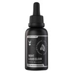 The Beard Struggle Night Liquid Elixir Beard Oil - Silver Collection - Alfheim's Forests - Softens, Moisturizing, & Healthier Beard Growth - Vegan-Friendly Beard Growth Oil (30 ml)