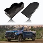 2Pcs Bed Rail Stake Pocket Covers Compatible with GMC Sierra 1500/Chevy Silverado 1500 2019-2023 2024 & Silverado/Sierra 2500/3500HD 2020-2024 Upgraded Rear Truck Stake Hole Caps Plugs