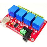 RDL USB 4 Channel Relay Module Board FT245RL