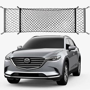 Trunk Cargo Trunk Net Compatible with Mazda CX-9 CX9 CX 9 New 2024 2023 2022 2021 2020 2019 2018 2017 2016 2015 2014 2013 2012 2011 2010 2009 2008 2007 Car Rear Nylon Mesh Tailgate Netting