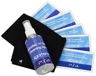 Playstation 4 Officially Licensed Controller 'N' System Cleaning Kit also for PS4, PS3, Xbox One, Xbox 360, Nintendo Wii U