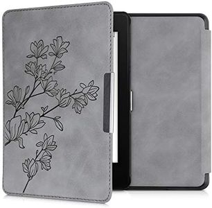 kwmobile Custodia eReader Compatibile con Amazon Kindle Paperwhite (10. Gen - 2018) Cover - eBook Reader Flip Case - Cover eReader Magnetica Pelle PU Magnolie