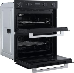 Russell Hobbs Double Oven, 92L Capacity – Freestanding Electric Cooker