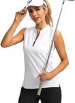 SANTINY Women's Sleeveless Golf Shi