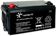SolarV Gel Battery Extremely Cycle Resistant for PV System (65 Ah)