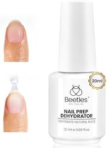 2Pcs Hema Free Gel Base and Top Coat Set No Wipe with Beetles Nail Dehydrator 20ml