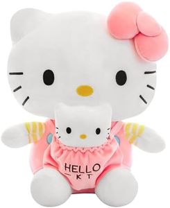Philoctes Muñeco de Peluche, 32cm Peluche Juguete, Cat Juguete de Peluche Dibujos Animados, Hello Cat Muñeco de Peluche Juguetes para Regalos de Cumpleaños, Niños y Adultos