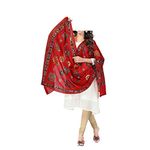 Women's Cotton Kutch Dupattas Neck Scarf Fashionable Stole size- 2.25 meter