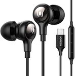 UGREEN HiTune USB C Headphones with Microphone Type C Wired Earphones Compatible with iPhone 15 Pro Max Galaxy S24 S23 Ultra/FE S20 iPad Pro 2024/2021 iPad Air 5/4 Pixel 6 Switch