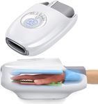 Hand Masager with Heat and Compression for Arthritis and Carpal Tunnel Relief, Circulation, Combo Roller Kneading Massage, Wrist Massage and Fan Cooling for Finger Numbness, FSA HSA Eligible