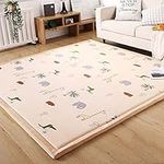 TALCON Area Rug Kids Rug for Girls Boys, Soft Children Study Walking Crawling Mat, Educational Classroom Nursery Bedroom Play Mat, Non-slip Living Room Floor Carpet