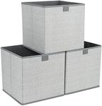 Dayard Fabric Bins [3-Pack], Foldab