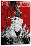 Anime Chainsaw Anime Man Canvas Pos