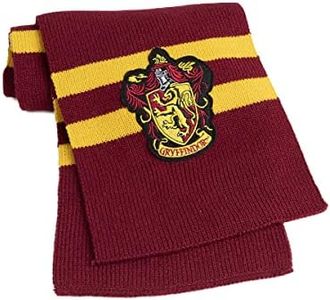 Funidelia | Bufanda Harry Potter Gryffindor para hombre y mujer Hogwarts, Magos, Películas & Series - Accesorios para adultos, accesorio para disfraz - Granate