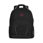 WENGER Synergy Deluxe laptop backpack with tablet pocket, notebook from 14 to 16 inches, tablet of up to 10 inches, organizer, 26 L, for men and women, office, business travel or uni, black, 606491