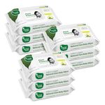 Mother Sparsh Natural Care Baby Wipes 60 Pcs (Pack of 9) I 100% Plant Made Fabric From Forest Land | Fresh+Cleanse (with Cucumber) Plant Powered Wet Wipes For Baby I Cotton Cloth Like Bigger Sheets