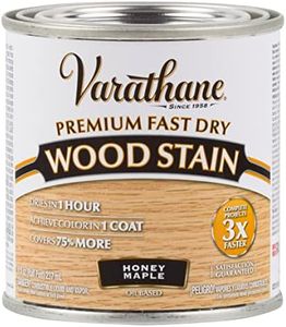 Rust-Oleum 307414 Premium Fast Dry Wood Stain, 32 oz, Barn Red, 313610